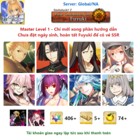 [#GIL157] [NA] [Starter] Gilgamesh, Taigong Wang, Zhuge Liang, Castoria, Koyan Light, S.Skadi, Kukulcan, Oberon