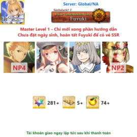 [#GIL158] [NA] [Starter] Gilgamesh NP4, Castoria, Oberon, Draco NP2