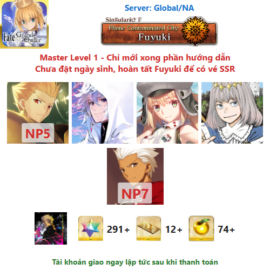 [#GIL161] [NA] [Starter] Gilgamesh NP5, Merlin, Castoria, Oberon