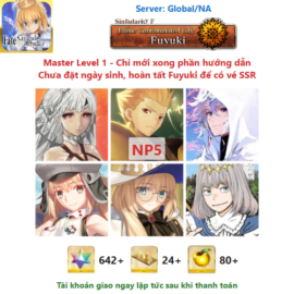 [#GIL164] [NA] [Starter] Altera, Gilgamesh NP5, Merlin, Castoria, Aesc the Rain Witch, Oberon