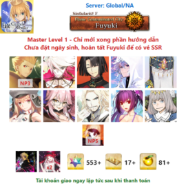 [#GIL167] [NA] [Starter] Gilgamesh NP3, Karna, Taigong Wang, Merlin, Scheherazade, Castoria, Koyan Light, Vlad III, S.Skadi, Oberon