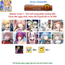 [#MSS83] [NA] [Starter] Altria Pendragon NP2, Miyamoto Musashi NP2, Dioscuri, Orion, Castoria, Florence Nightingale, S.Skadi, Uesugi Kenshin NP2, Kukulcan, Oberon