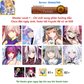 [#MSS87] [NA] [Starter] Miyamoto Musashi, Merlin, Castoria, Koyan Light, S.Skadi, Uesugi Kenshin, Oberon, Lady Avalon