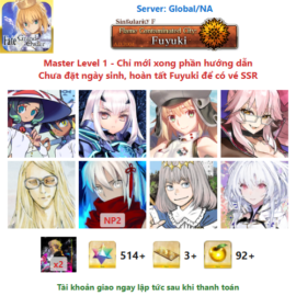 [#TEZ30] [NA] [Starter] Hai Bà Trưng, Mélusine, Castoria, Koyan Light, Tezcatlipoca, Okita Souji (Alter) NP2, Oberon, Lady Avalon