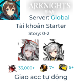 [#1565] [Global] [Starter] Arknights 7 - Wis'adel & Weedy