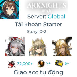 [#1567] [Global] [Starter] Arknights 7 - Wis'adel & Muelsyse & Degenbrecher