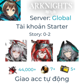 [#1572] [Global] [Starter] Arknights 7 - Wis'adel & Narantuya & Ho'okheyak