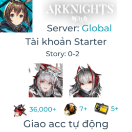 [#1552] [Global] [Starter] Arknights 7 - Wis'adel & W