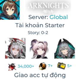 [#1560] [Global] [Starter] Arknights 7 - Wis'adel & Lin & Ho'olheyyak