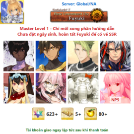 [#ACD165] [NA] [Starter] Arjuna, Ozymandias, Achilles, Odysseus, Xuanzang Sanzang, Koyan Light, Jinako Carigiri, Arcueid NP5