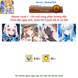 [#AJA184] [NA] [Starter] Mélusine, Castoria, Arjuna (Alter), Morgan