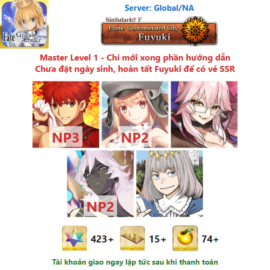 [#AJA203] [NA] [Starter] Muramasa NP3, Castoria NP2, Koyan Light, Arjuna (Alter) NP2, Oberon