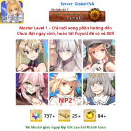 [#ATB69] [NA] [Starter] Bradamante, Anastasia, Castoria, Koyan Light, Altria Caster (Berserker) NP2, Oberon