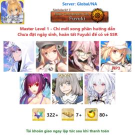 [#ATB84] [NA] [Starter] Merlin, Castoria, Koyan Light, Altria Caster (Berserker) NP3, S.Skadi, Oberon, Lady Avalon