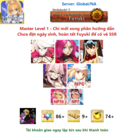 [#ATB88] [NA] [Starter] Karna, Francis Drake, Xuanzang Sanzang, Koyan Light, Altria Caster NP6
