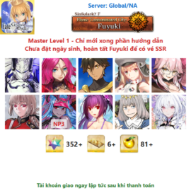 [#CAS297] [NA] [Starter] Minamoto-no-Tametomo, Francis Drake, Ozymandias, Castoria, Koyan Light, Florence Nightingale, S.Ibuki NP3, S.Skadi, Oberon, Lady Avalon