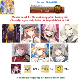 [#CAS308] [NA] [Starter] Vritra, Castoria, Koyan Light, Vlad III, Florence Nightingale, Altria Caster (Berserker) NP4, Oberon
