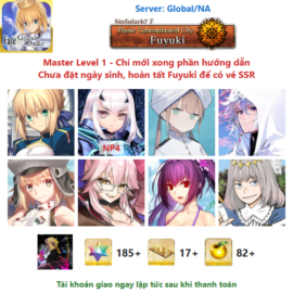 [#CAS309] [NA] [Starter] Altria Pendragon, Mélusine NP4, Nemo, Merlin, Castoria, Koyan Light, S.Skadi, Oberon