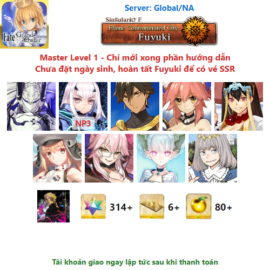 [#CAS316] [NA] [Starter] Minamoto-no-Tametomo, Mélusine NP3, Ozymandias, Tamamo-no-Mae, Xuanzang Sanzang, Castoria, Koyan Light, Tiamat, Oberon