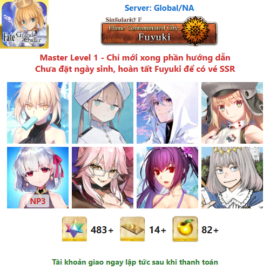 [#CAS319] [NA] [Starter] Altria Pendragon Alter (Rider), Nemo, Merlin, Castoria, Kama NP3, Koyan Light, S.Skadi, Oberon
