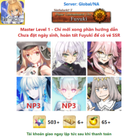 [#CAS321] [NA] [Starter] Castoria, Jack the Ripper, Koyan Light, Morgan NP3, Tiamat NP3, Oberon