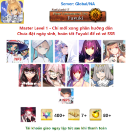 [#CAS326] [NA] [Starter] Hai Bà Trưng NP3, Nemo, Merlin, Skadi, Castoria, Osakabehime, Koyan Light, S.Skadi, Oberon