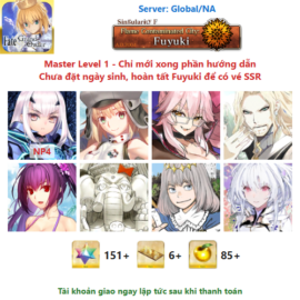 [#CAS331] [NA] [Starter] Mélusine NP4, Castoria, Koyan Light, Vlad III, S.Skadi, Jinako Carigiri, Oberon, Lady Avalon