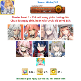 [#CAS332] [NA] [Starter] Altera, Tamamo-no-Mae, Anastasia, Castoria, Koyan Light, Space Ishtar NP5, Oberon