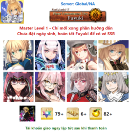 [#CAS337] [NA] [Starter] Altria Pendragon, Mélusine NP5, Castoria, Aesc the Rain Witch, Osakabehime, Koyan Light, Florence Nightingale, Oberon
