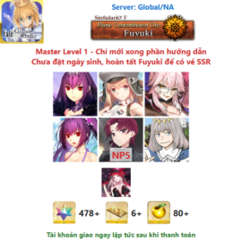 [#CAS344] [NA] [Starter] Skadi, Castoria, Koyan Light, S.Skadi, Bazett NP5, Oberon