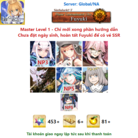 [#CAS349] [NA] [Starter] Mélusine NP3, Castoria, Koyan Light, Xiang Yu, Kukulcan NP5, Oberon