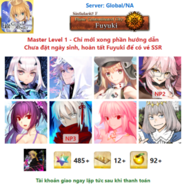 [#CAS353] [NA] [Starter] Mélusine, Merlin, Castoria, Koyan Light NP2, S.Skadi, Okita Souji (Alter) NP3, Arcueid, Oberon