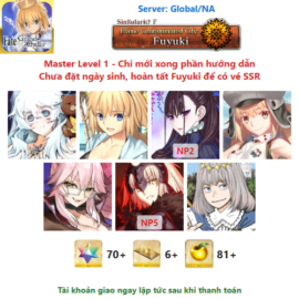 [#CAS355] [NA] [Starter] Orion, Jeanne d'Arc (Archer), Murasaki Shikibu NP2, Castoria, Koyan Light, Jeanne d'Arc (Alter) NP5, Oberon