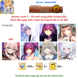 [#CAS357] [NA] [Starter] Richard I NP3, Merlin, Skadi, Castoria, Koyan Light, S.Skadi, Oberon, Lady Avalon