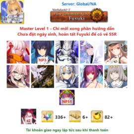 [#CAS359] [NA] [Starter] Okita Souji Alter (Saber), Yamato Takeru NP3, Minamoto-no-Tametomo, Merlin, Castoria, Koyan Light, Xiang Yu, Jeanne d'Arc, S.Skadi, Oberon