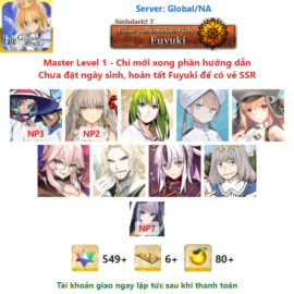 [#CAS363] [NA] [Starter] Hai Bà Trưng NP3, Durgā NP2, Enkidu, Nemo, Castoria, Koyan Light, Vlad III, Uesugi Kenshin, Oberon
