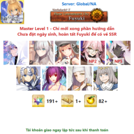 [#CAS382] [NA] [Starter] Merlin, Anastasia, Castoria, Koyan Light NP2, Arjuna (Alter) NP5, Jeanne d'Arc, S.Skadi, Sessyoin Kiara, Oberon