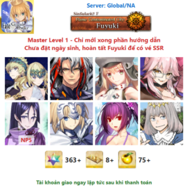 [#CAS386] [NA] [Starter] Dioscuri, Odysseus, Castoria, Koyan Light, Minamoto-no-Raikou NP5, Jeanne d'Arc, S.Skadi, Oberon