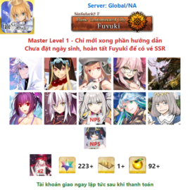 [#CAS390] [NA] [Starter] Merlin, Xuanzang Sanzang, Castoria, Koyan Light, Xiang Yu, S.Skadi, Uesugi Kenshin, Marie Antoinette (Alter) NP5, Kukulcan, Oberon