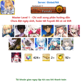 [#CAS401] [NA] [Starter] Altria Pendragon, Arjuna, Karna, Ozymandias, Castoria, Koyan Light, Xiang Yu, Arjuna (Alter) NP2, Morgan NP2, Kukulcan, Oberon