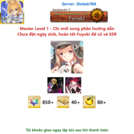 [#CCA73] [NA] [Starter] Tài khoản reroll sẵn Castoria và hơn 850SQ, có BG và Kaleido