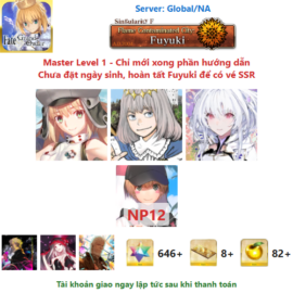 Tài khoản sẵn Castoria, Oberon và Lady Avalon - Team Arts