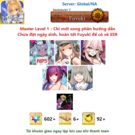 [#IBK61] [NA] [Starter] Ibuki-Douji NP5, Castoria, Koyan Light, S.Skadi, Oberon