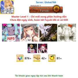 [#IBK62] [NA] [Starter] Ibuki-Douji NP5, Castoria, Xiang Yu, Jinako Carigiri