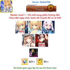 [#JEA209] [NA] [Starter] Altria Pendragon NP2, Jeanne d'Arc (Archer), Mélusine, Castoria, Jeanne d'Arc (Alter) NP3