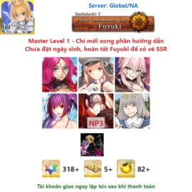 [#JEA225] [NA] [Starter] Francis Drake, Castoria, Koyan Light, S.Skadi, Jeanne d'Arc (Alter) NP3, Oberon