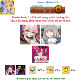 [#KO27] [NA] [Starter] Tài khoản reroll có KoyanLight và Oberon, hơn 520SQ