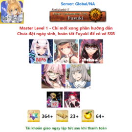[#MLS272] [NA] [Starter] Mélusine NP6, Castoria, Osakabehime, Koyan Light, Oberon