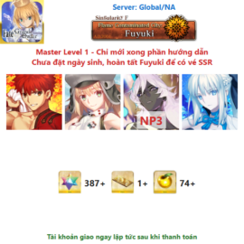 [#MOG386] [NA] [Starter] Muramasa, Castoria, Arjuna (Alter) NP3, Morgan