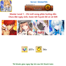 [#MOG386] [NA] [Starter] Muramasa, Castoria, Arjuna (Alter) NP3, Morgan